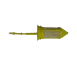 Filtersieb gelb, spitz